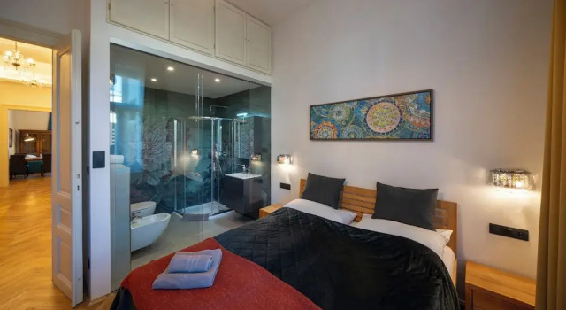 Familie Apartment 2 Schlafzimmer mit Stadtblick Old Town - Aparthotel Michalska