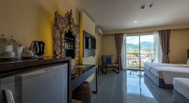 Номер Deluxe Blue Beach Apartment