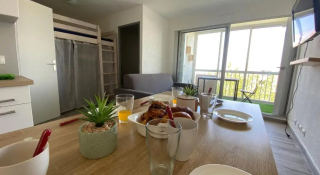 Апартаменты Le Palais de la Mer - P2 balcon