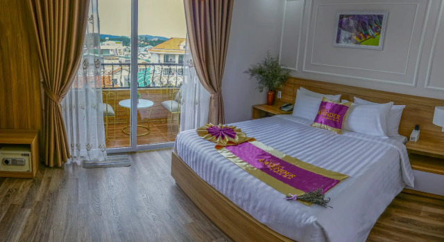 Двухместный номер Deluxe Sweet Lavender Hotel - Ngay chợ đêm Đà Lạt