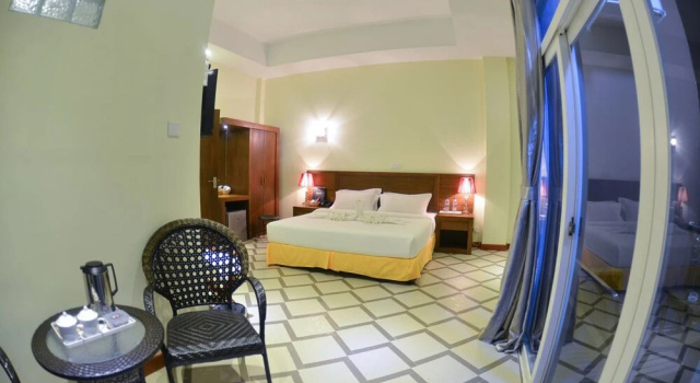 Двухместный номер Superior с видом на море Ocean Blue Ngwe Saung Beach Hotel