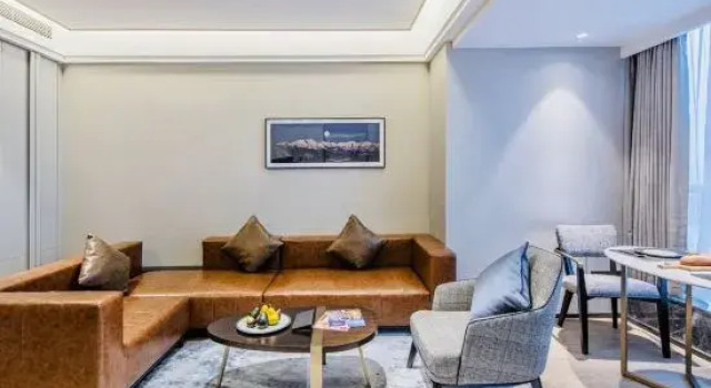 Люкс Deluxe Tianjin Shuiyunge Serviced Apartment (Olympic Sports Center Tianta Subway Station)