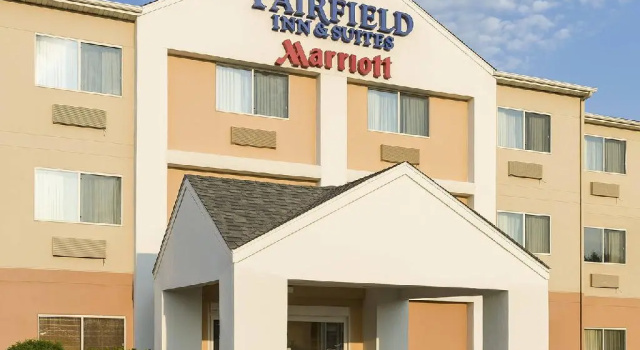 Кровать в общем номере Fairfield Inn & Suites Fargo