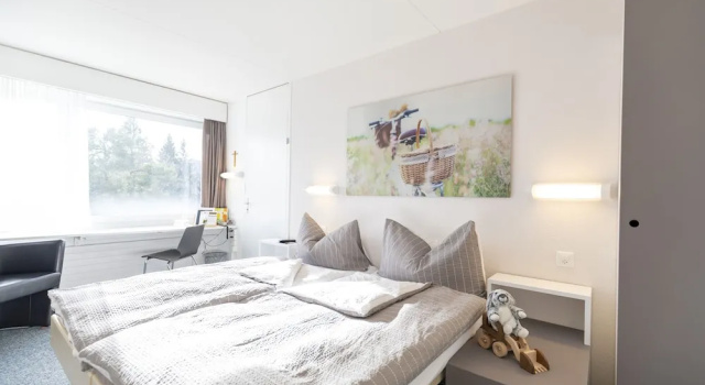 Трёхместный номер Classic c 1 комнатой с видом на сад Hotel Allegro Einsiedeln
