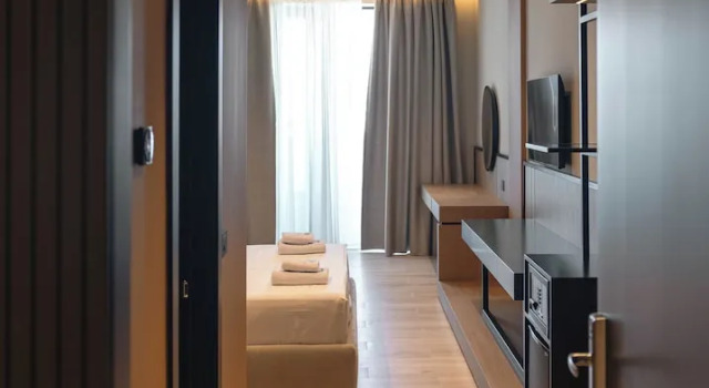 Klassisch Doppel Zimmer mit Balkon und mit Meerblick Green Light Hotel
