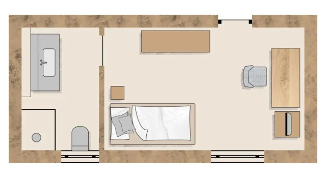 Одноместный номер Standard Wirthshof Hotel & Chalets