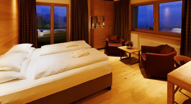 Двухместный номер Deluxe с видом на горы Hotel Der Bär