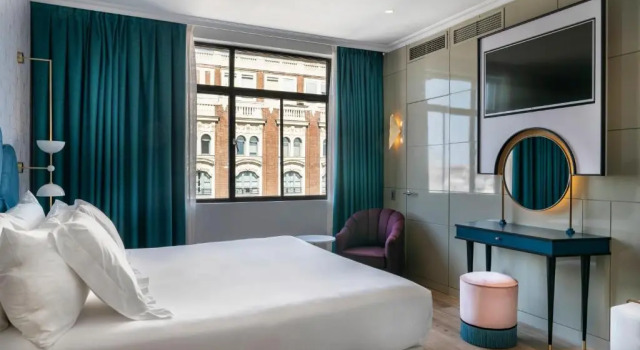 Двухместный номер Gran Via view Отель Vincci Capitol