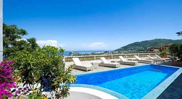 Номер Standard с видом на море Relais Bijoux Ischia