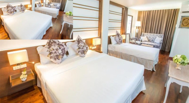 Четырёхместный номер Deluxe The Sathon Vimanda Hotel