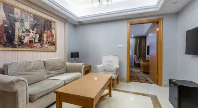 Двухместный люкс Deluxe с видом на улицу Vienna Hotel Whhan xingye road stone bridge subway station store