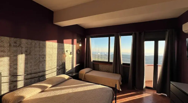 Komfort Doppel Zimmer mit Balkon und mit Meerblick B&B Monte
