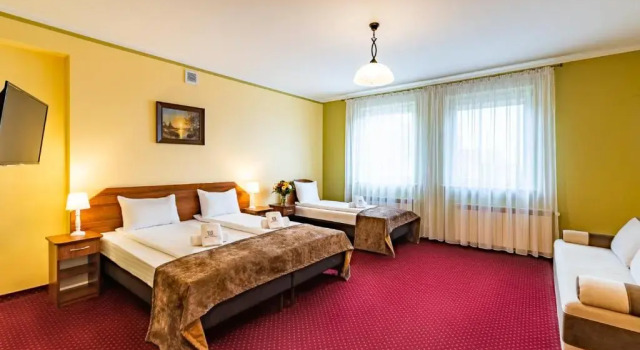 Четырёхместный номер Standard Hotel Kasztelan