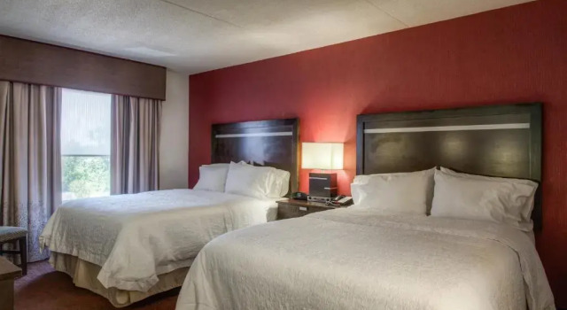 Четырёхместная студия Hampton Inn & Suites Detroit/Airport Romulus