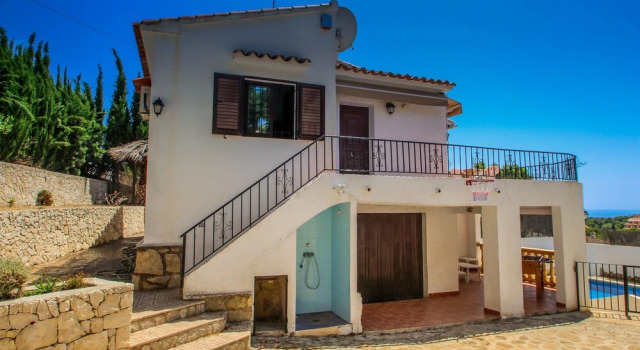 Droomland - sea view villa with private pool in Moraira, Забронировать Вилла Benimeit 