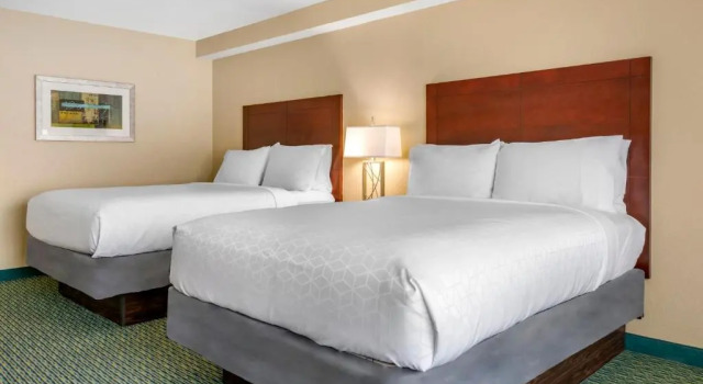 Четырёхместный люкс c 1 комнатой с балконом и с видом на бассейн Holiday Inn Resort Orlando - Lake Buena Vista by IHG