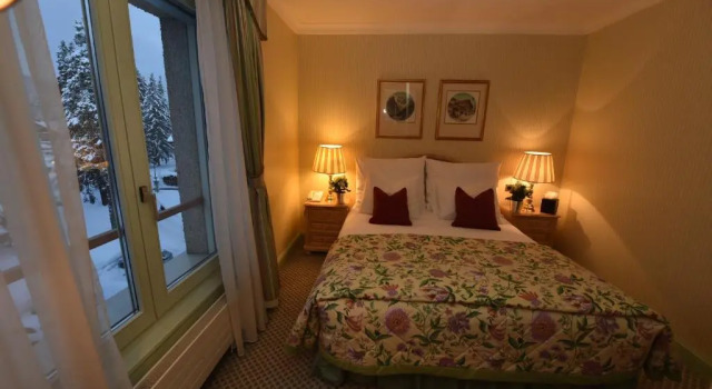 Двухместный номер Deluxe с видом на горы Grand Hôtel du Golf & Palace