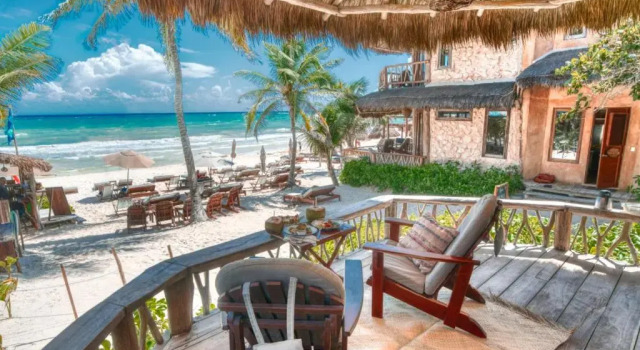 Люкс oceanfront Alaya Tulum by Ahau Collection