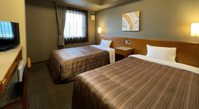Двухместный номер Standard Hotel Route-Inn Honjo Ekiminami