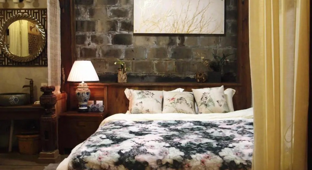 Двухместный номер Deluxe WuYuan QiYe YanXiang Guesthouse