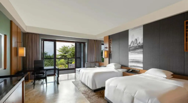 Двухместный номер Deluxe с видом на сад Haikou Marriott Hotel