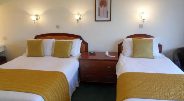 Двухместный номер Standard с видом на море Luccombe Hall Hotel
