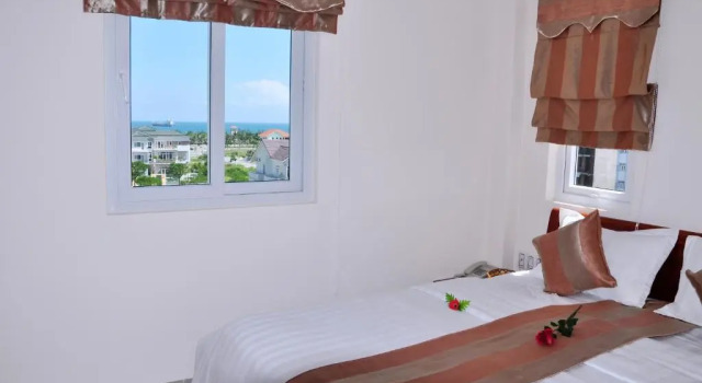 Двухместный номер Deluxe с видом на море Dang Ha Hotel