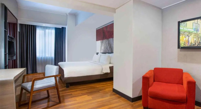 Номер Deluxe Malyabhara Hotel Yogyakarta Malioboro