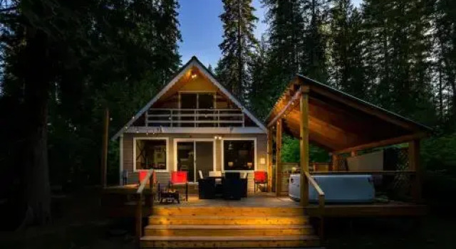 Chiwawa River Chalet, Забронировать Шале Отели Leavenworth Ski 3 звезды, 3*