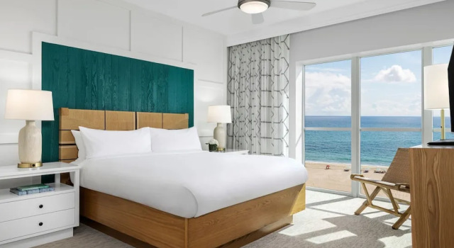 Вилла с 2 комнатами с балконом и oceanfront Marriotts Oceana Palms