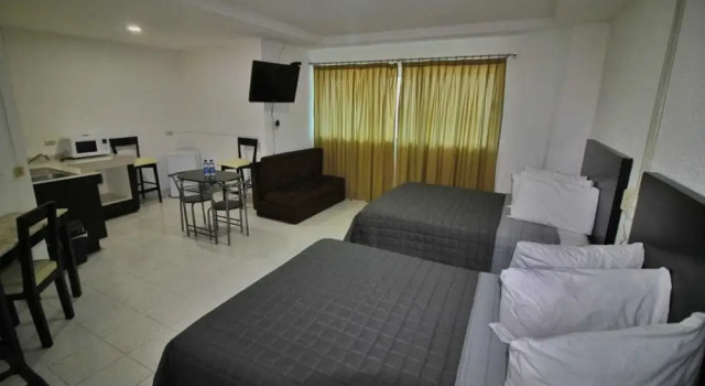 Четырёхместный номер Deluxe EMS Hoteles Boca del Río