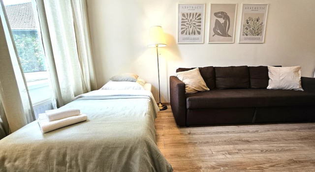 Студия Airport Messe Apartments