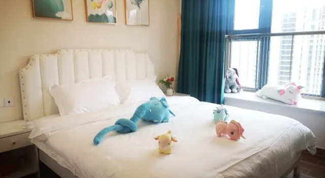 Семейный люкс с 3 комнатами Andromeda Homestay (Qidong Hengda Haishang Venice Shop)