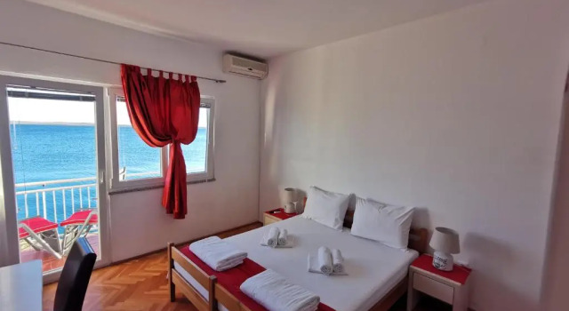 Двухместный номер Standard с балконом и с видом на море Rooms Ante