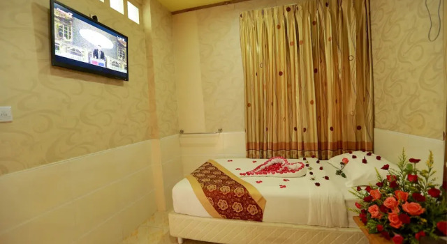 Camera singola Standard con vista sul fiume Hotel Shwe Pyi Tan