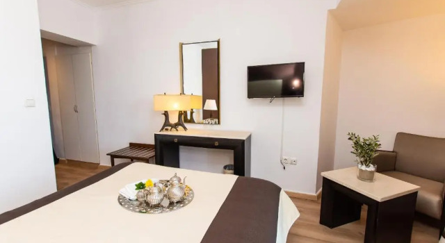 Одноместный номер с частичным видом на море Mati Hotel
