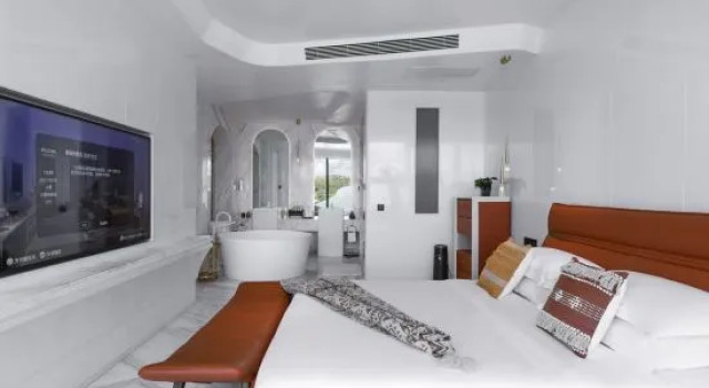 Двухместный люкс с видом на море Dali Yunji No.1 Cliff Seaview Hotel