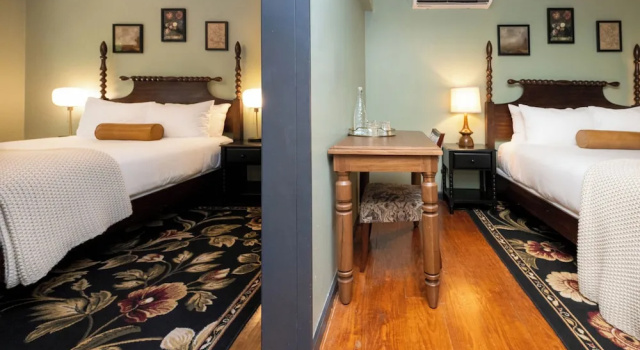 Четырёхместный люкс Hideaway Inn Lenox