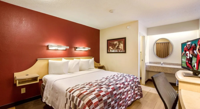 Двухместный номер Standard Red Roof Inn Detroit - Plymouth/ Canton