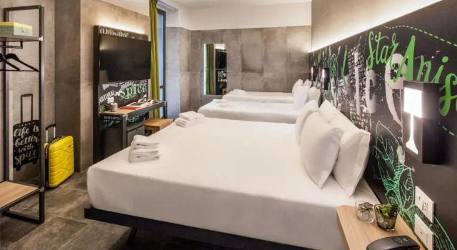 Четырёхместный номер Spice Hotel Milano