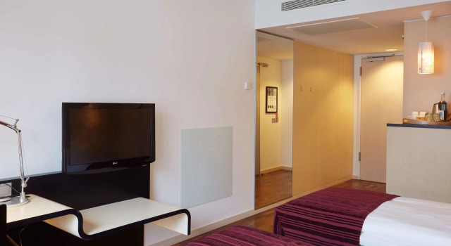 Standard Twin room (window not guaranteed) Scandic Berlin Potsdamer Platz