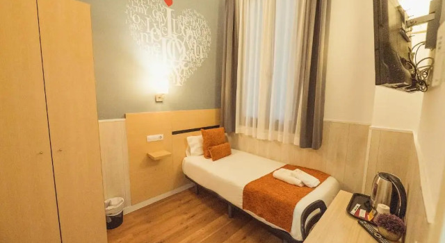 Одноместный номер Standard Hostal Live Natura Barcelona