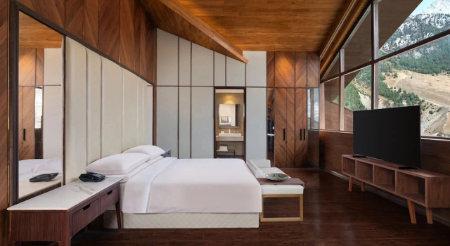 Двухместный люкс Deluxe с видом на горы Four Points By Sheraton Sonmarg Resort
