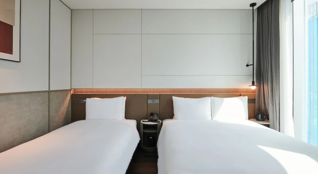 Двухместный семейный номер Standard Nine Tree Premier ROKAUS Hotel Seoul Yongsan