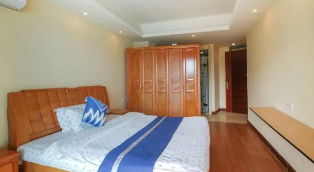 Люкс с 2 комнатами с видом на море Kaifeng Apartment Hotel Country Garden Shili Silver Beach