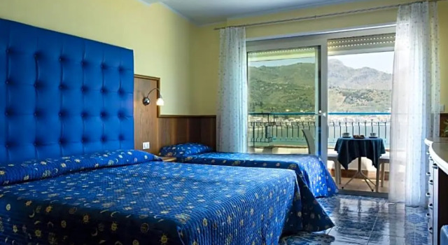 Одноместный номер Standard с балконом и с видом на море Hotel Panoramic