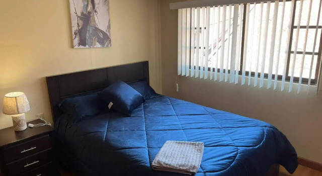 Departamento de 2 habitaciones amoblado en urbanización privada