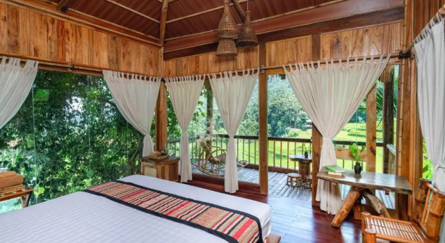 Полулюкс с видом на горы Puluong Luna Resort
