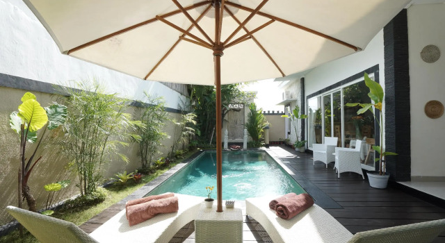 Villa Haiciao Bali Umalas ricefield view 3Bedrooms, Rezervovat Vila Chaty v Bali, Chalupa