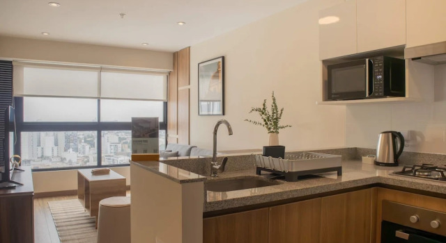 Апартаменты w Elegant 1BR Retreat in the Heart of San Isidro
